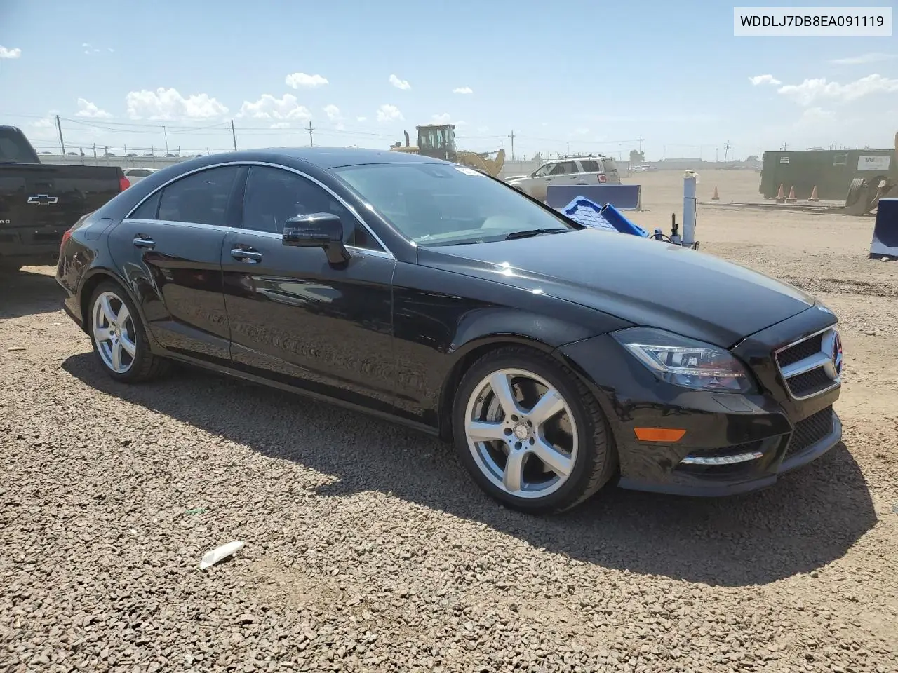 2014 Mercedes-Benz Cls 550 VIN: WDDLJ7DB8EA091119 Lot: 62704375