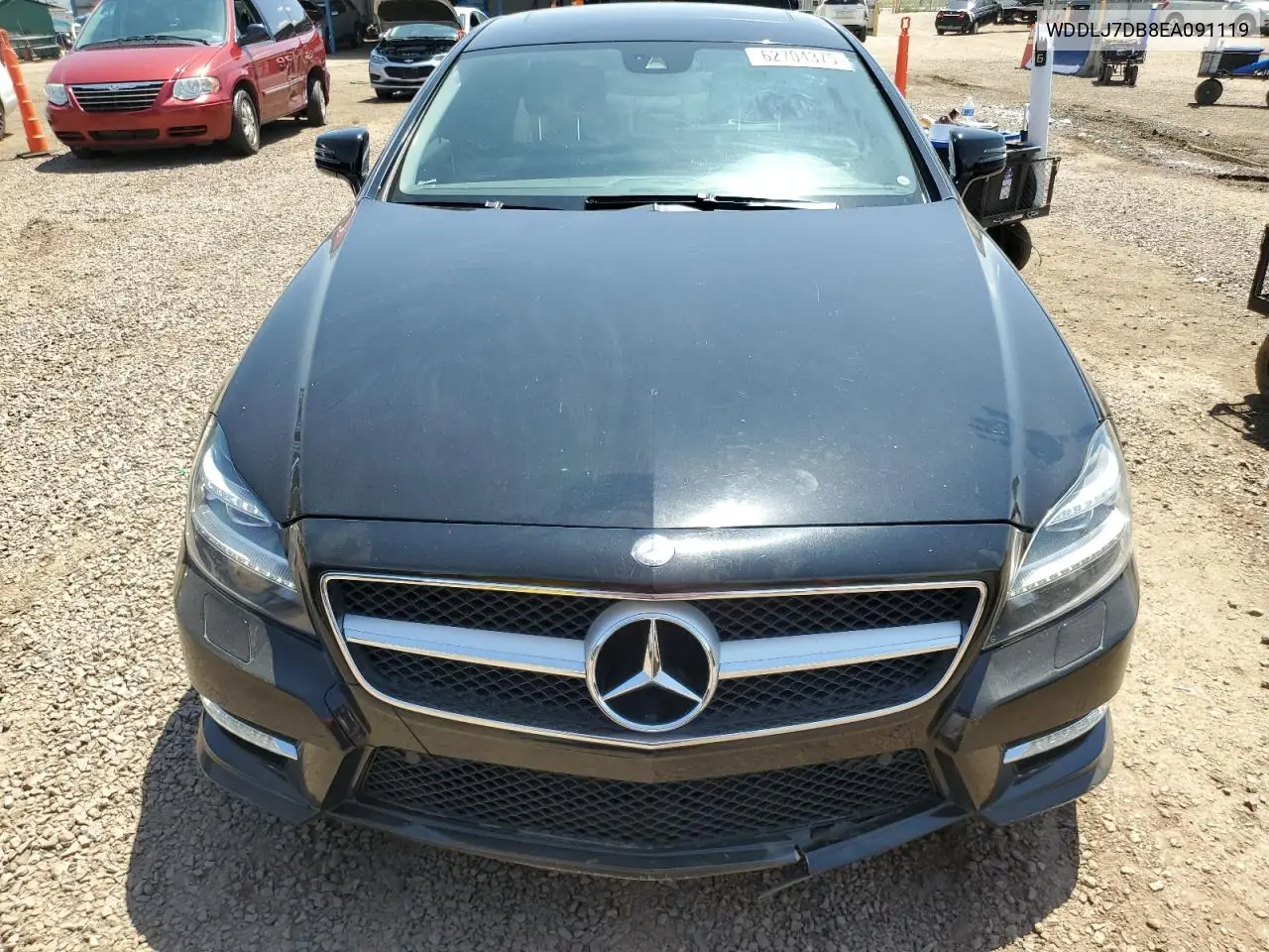 2014 Mercedes-Benz Cls 550 VIN: WDDLJ7DB8EA091119 Lot: 62704375