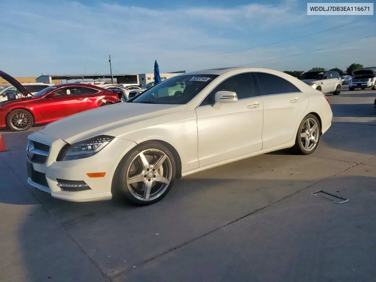 2014 Mercedes-Benz Cls 550 VIN: WDDLJ7DB3EA116671 Lot: 62872145