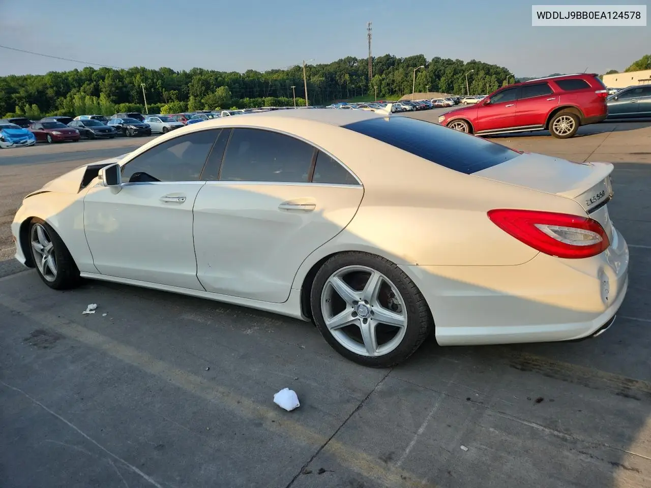2014 Mercedes-Benz Cls 550 4Matic VIN: WDDLJ9BB0EA124578 Lot: 62936275
