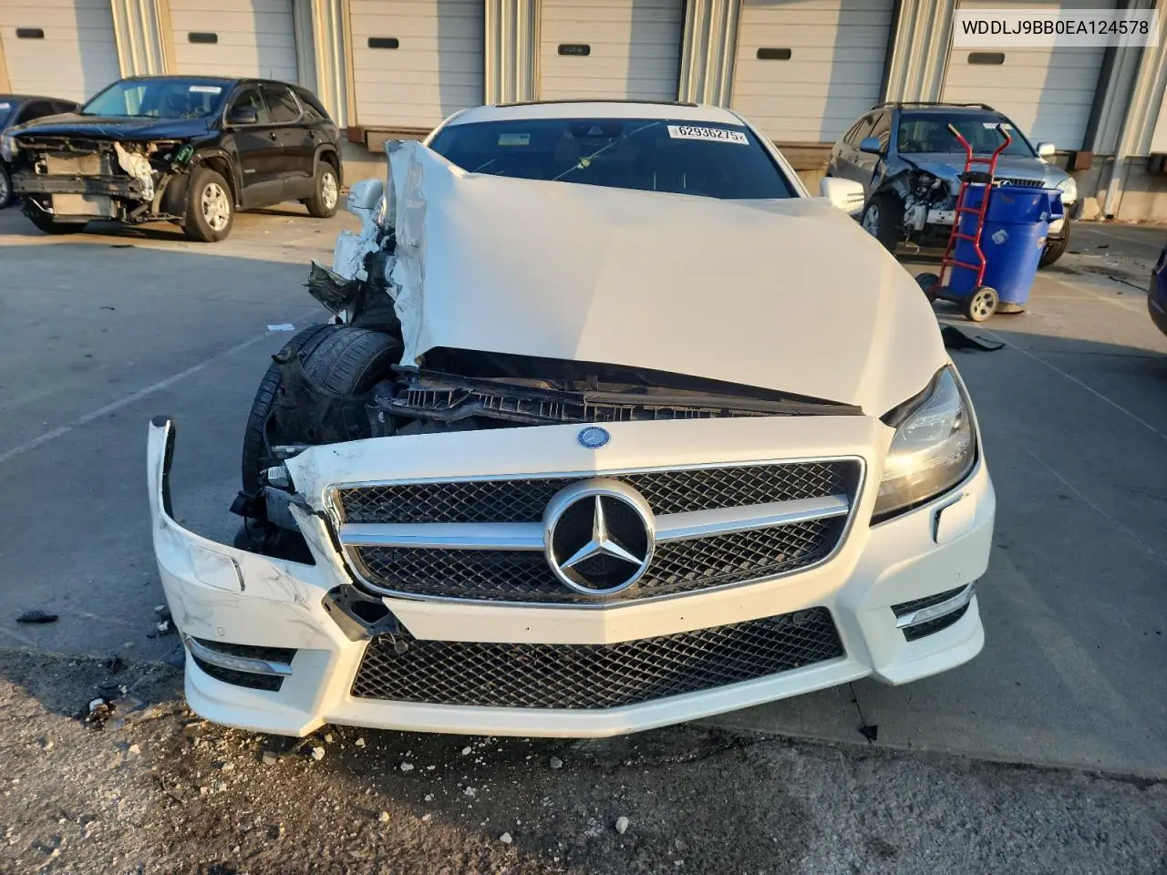 2014 Mercedes-Benz Cls 550 4Matic VIN: WDDLJ9BB0EA124578 Lot: 62936275