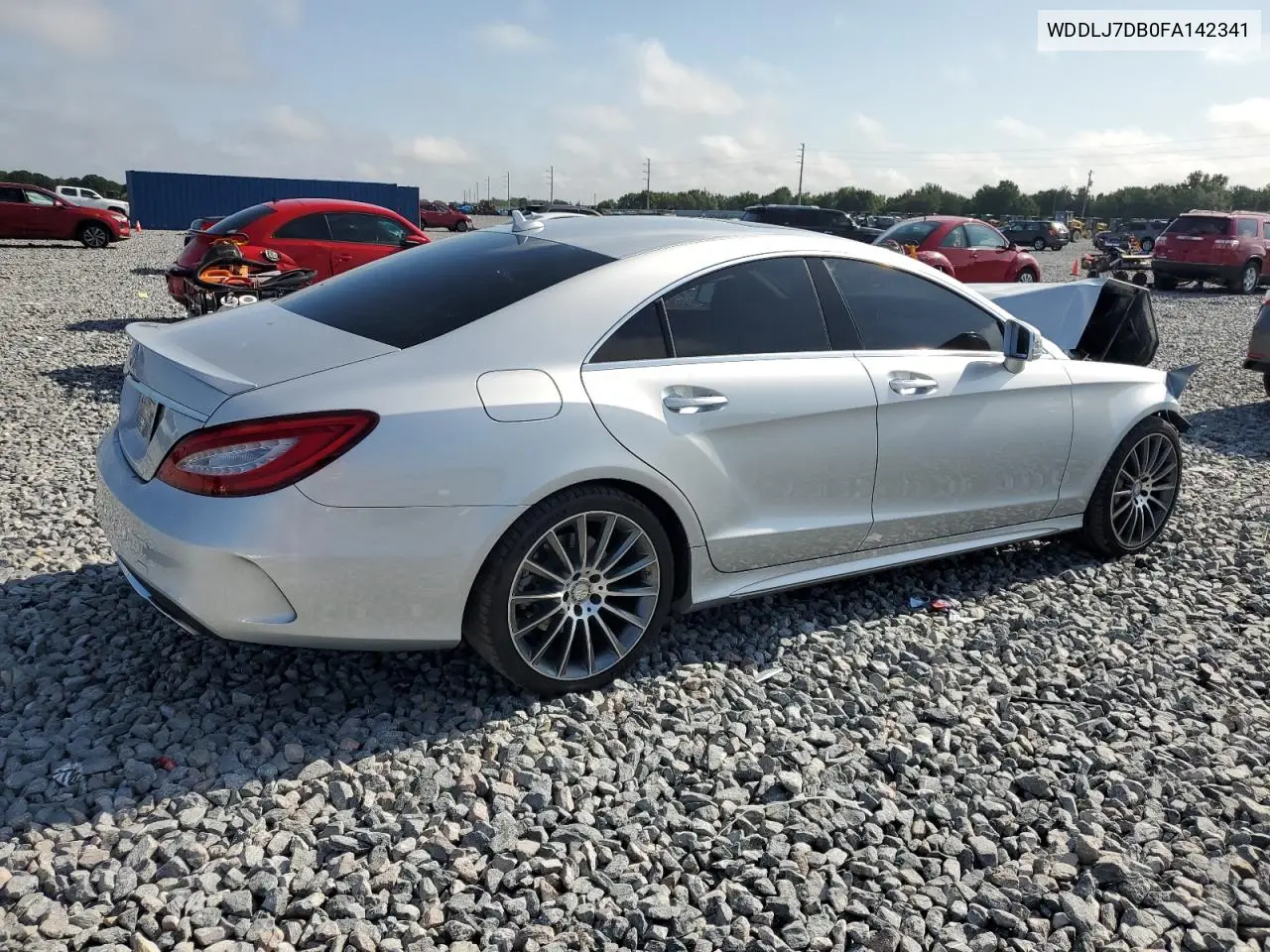 2015 Mercedes-Benz Cls 550 VIN: WDDLJ7DB0FA142341 Lot: 55387945