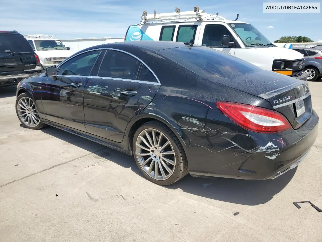 2015 Mercedes-Benz Cls 550 VIN: WDDLJ7DB1FA142655 Lot: 56963035