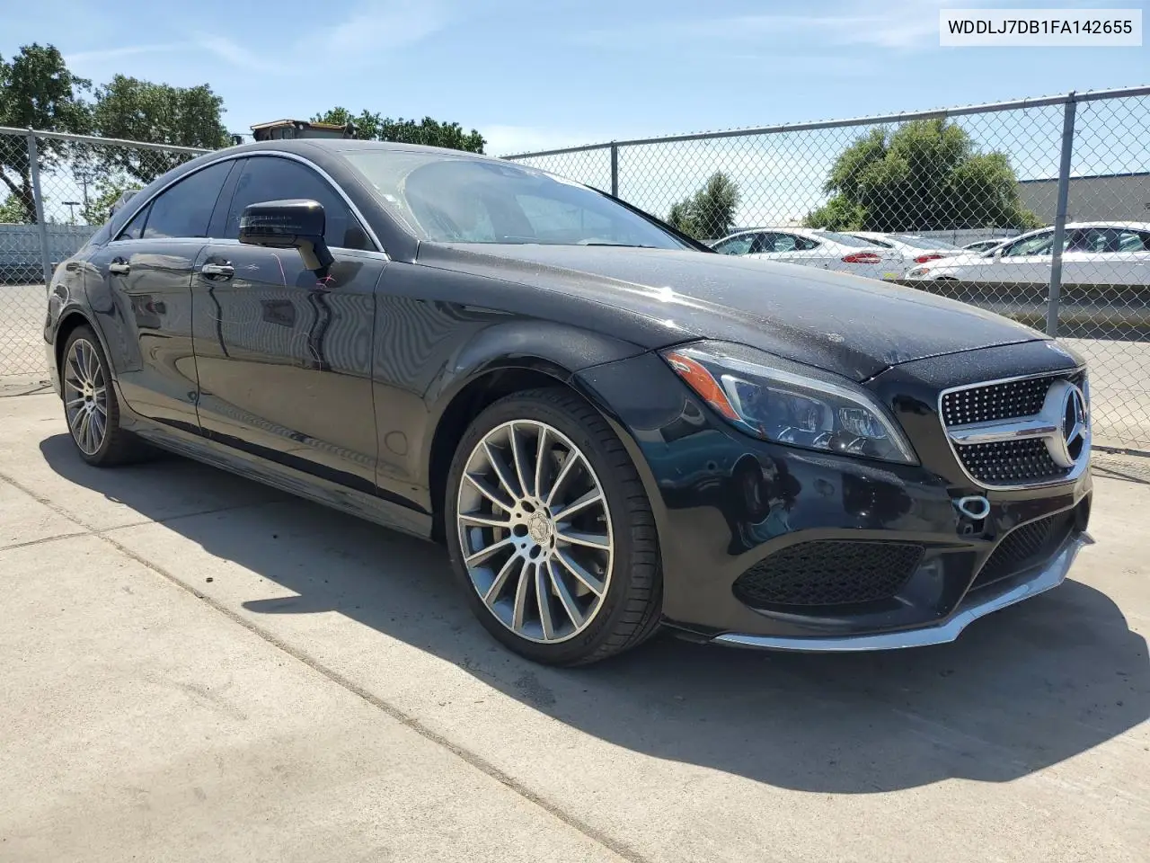 2015 Mercedes-Benz Cls 550 VIN: WDDLJ7DB1FA142655 Lot: 56963035