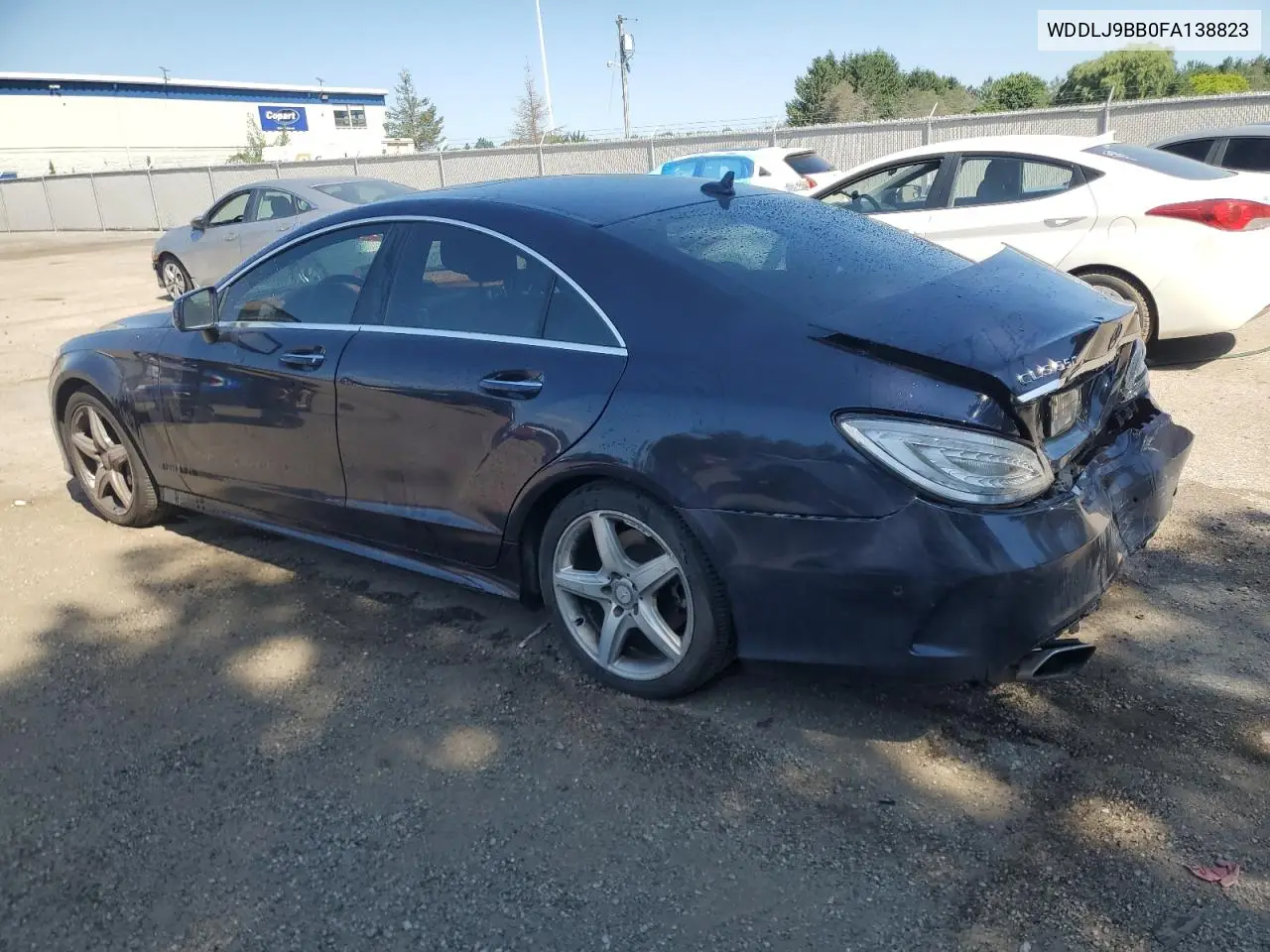 2015 Mercedes-Benz Cls 550 4Matic VIN: WDDLJ9BB0FA138823 Lot: 61747365