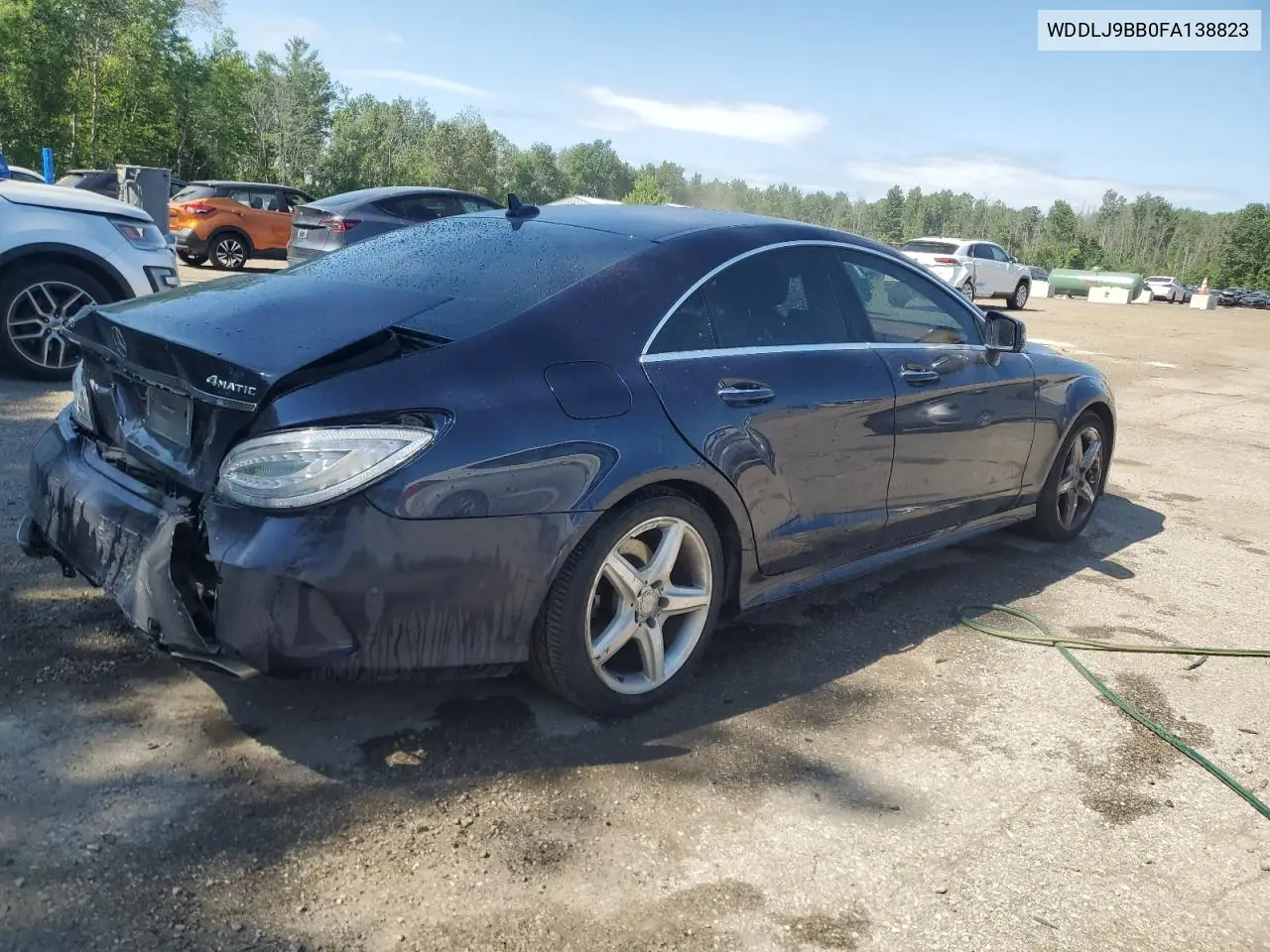 2015 Mercedes-Benz Cls 550 4Matic VIN: WDDLJ9BB0FA138823 Lot: 61747365