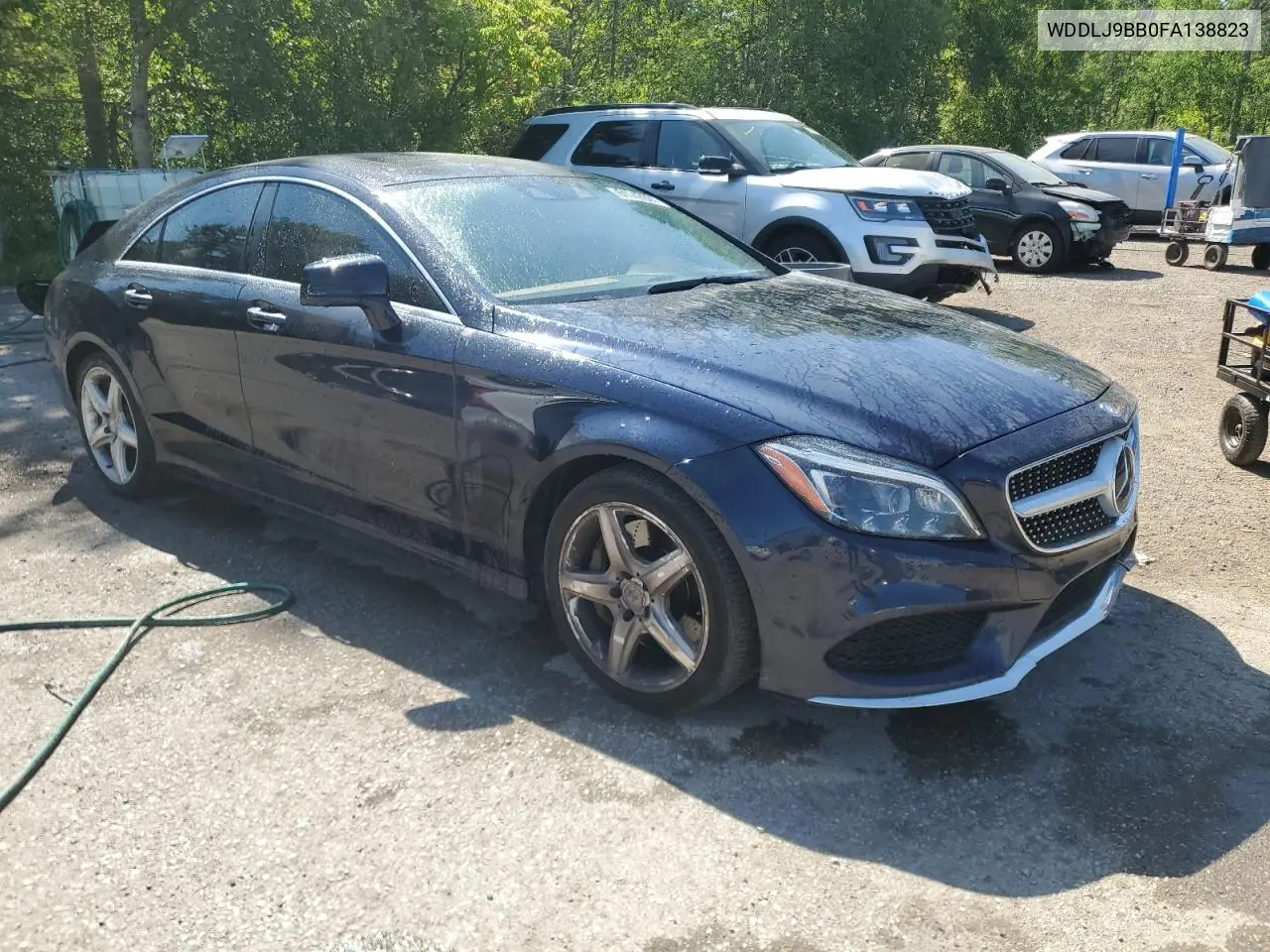 2015 Mercedes-Benz Cls 550 4Matic VIN: WDDLJ9BB0FA138823 Lot: 61747365