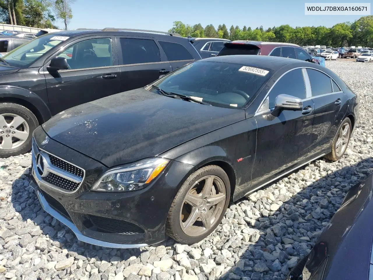 2016 Mercedes-Benz Cls 550 VIN: WDDLJ7DBXGA160671 Lot: 52692555