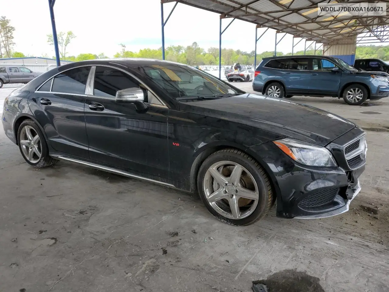 2016 Mercedes-Benz Cls 550 VIN: WDDLJ7DBXGA160671 Lot: 52692555