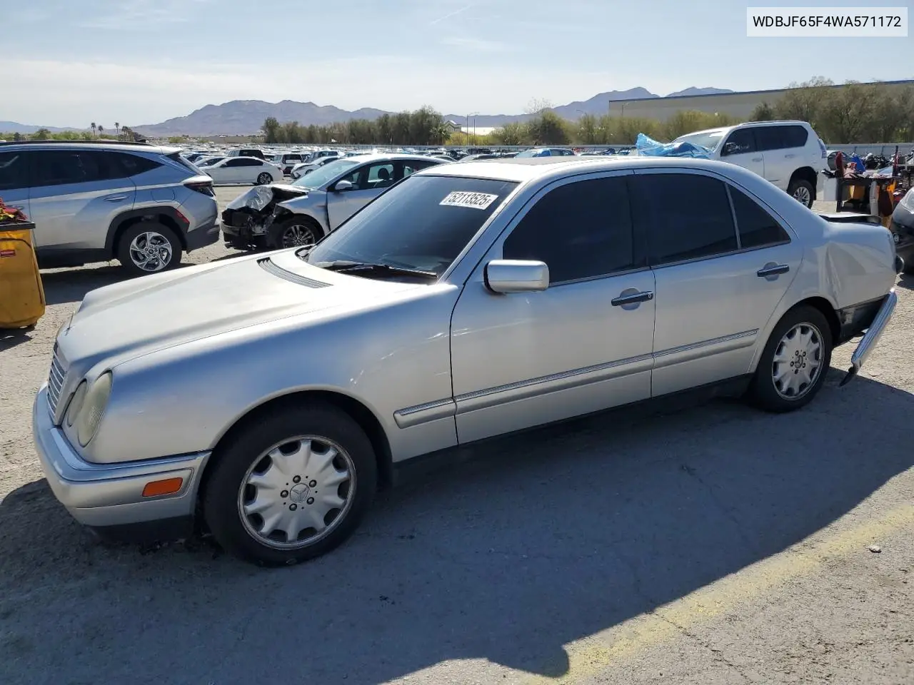 1998 Mercedes-Benz E 320 VIN: WDBJF65F4WA571172 Lot: 52113525