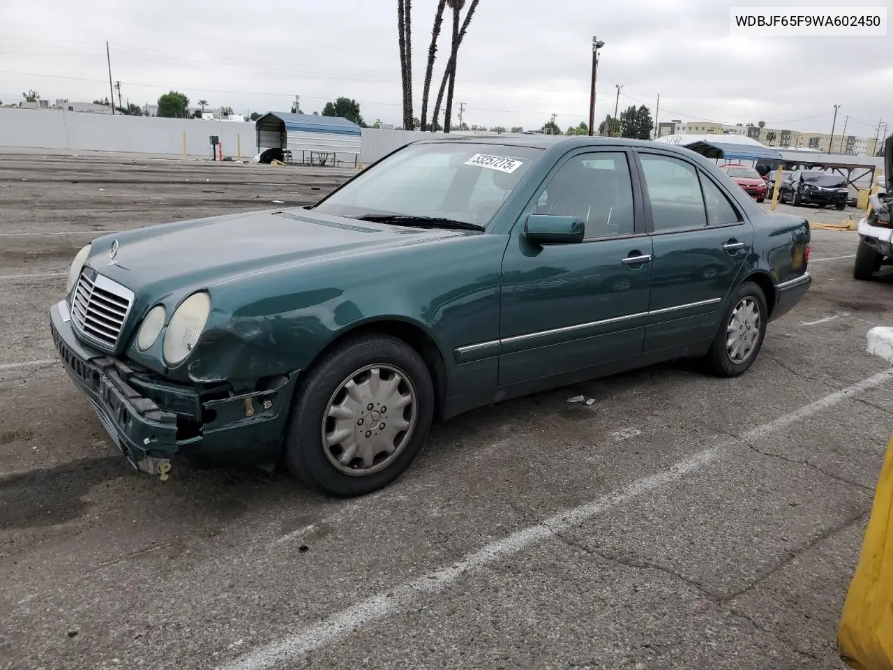 1998 Mercedes-Benz E 320 VIN: WDBJF65F9WA602450 Lot: 53257275