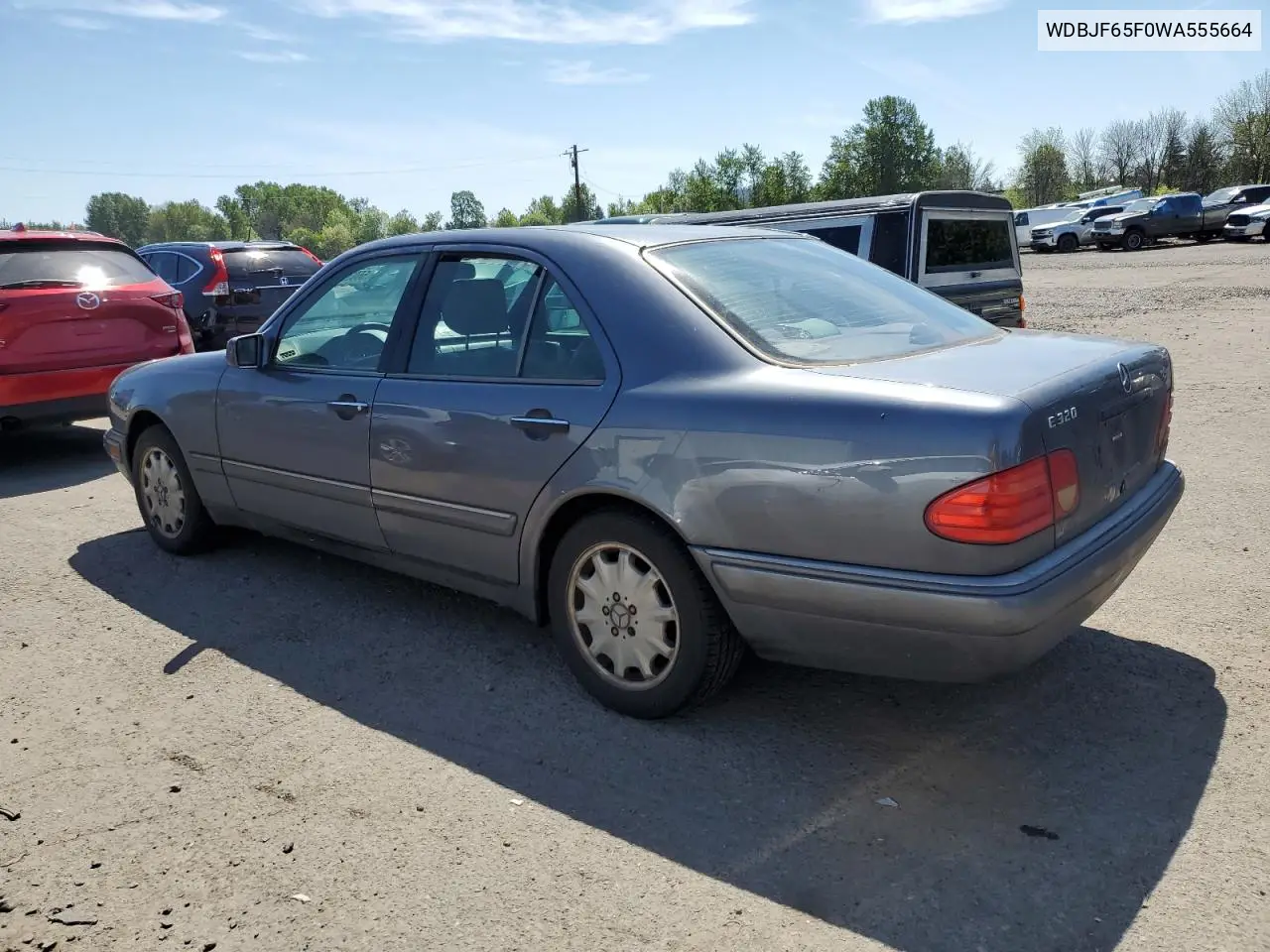 1998 Mercedes-Benz E 320 VIN: WDBJF65F0WA555664 Lot: 56036175