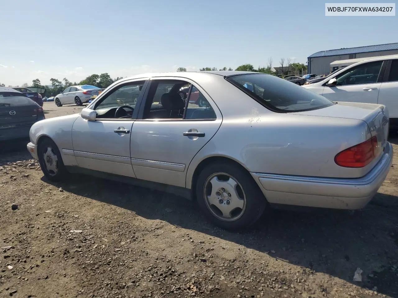 1998 Mercedes-Benz E 430 VIN: WDBJF70FXWA634207 Lot: 62470775