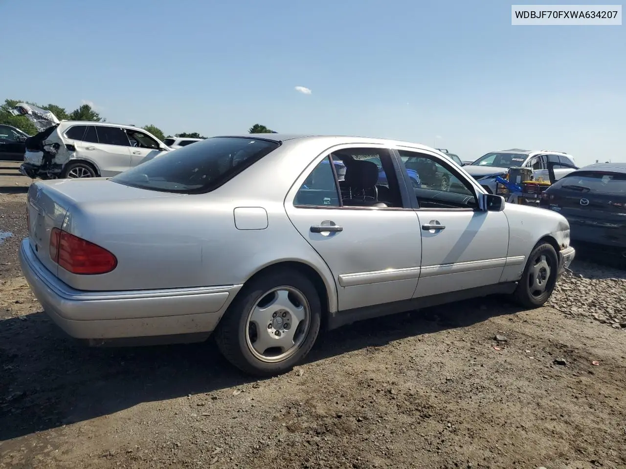 1998 Mercedes-Benz E 430 VIN: WDBJF70FXWA634207 Lot: 62470775