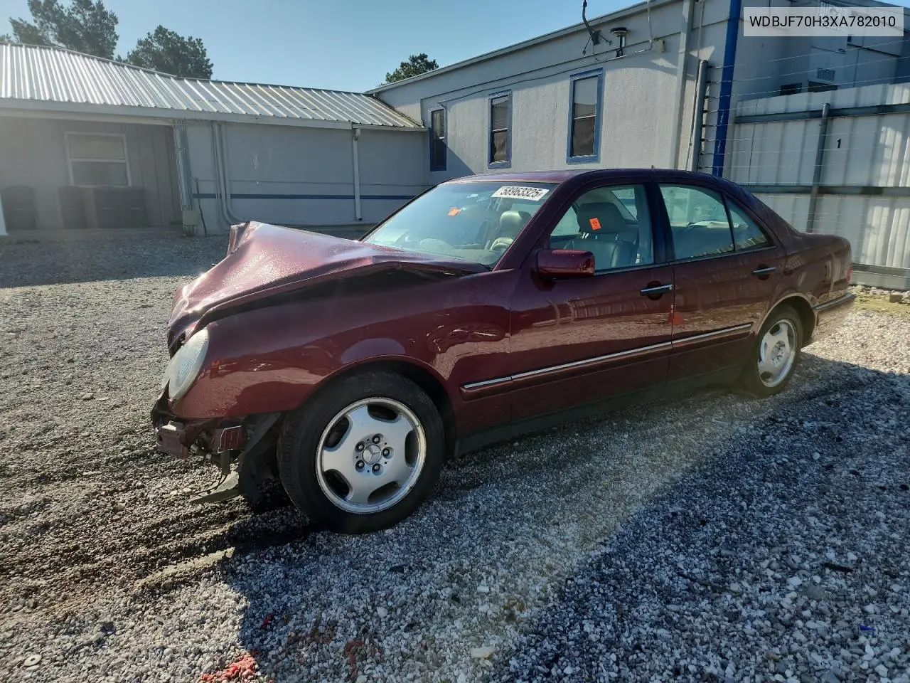 1999 Mercedes-Benz E 430 VIN: WDBJF70H3XA782010 Lot: 58963325