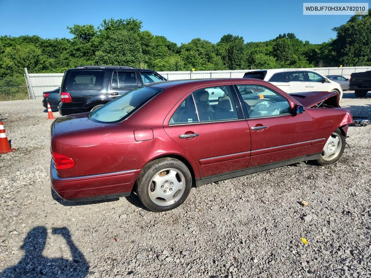 1999 Mercedes-Benz E 430 VIN: WDBJF70H3XA782010 Lot: 58963325