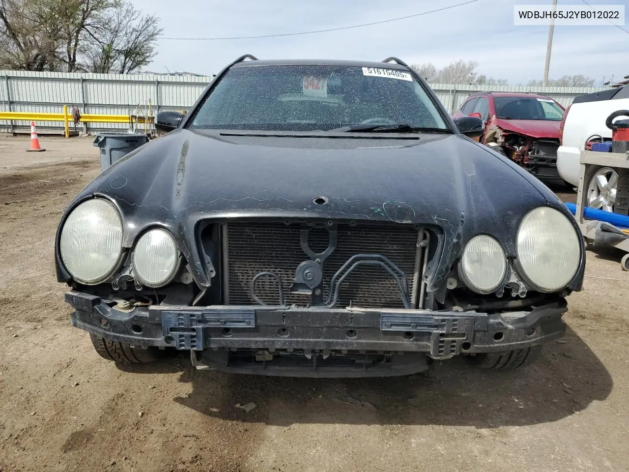 2000 Mercedes-Benz E 320 VIN: WDBJH65J2YB012022 Lot: 51615405