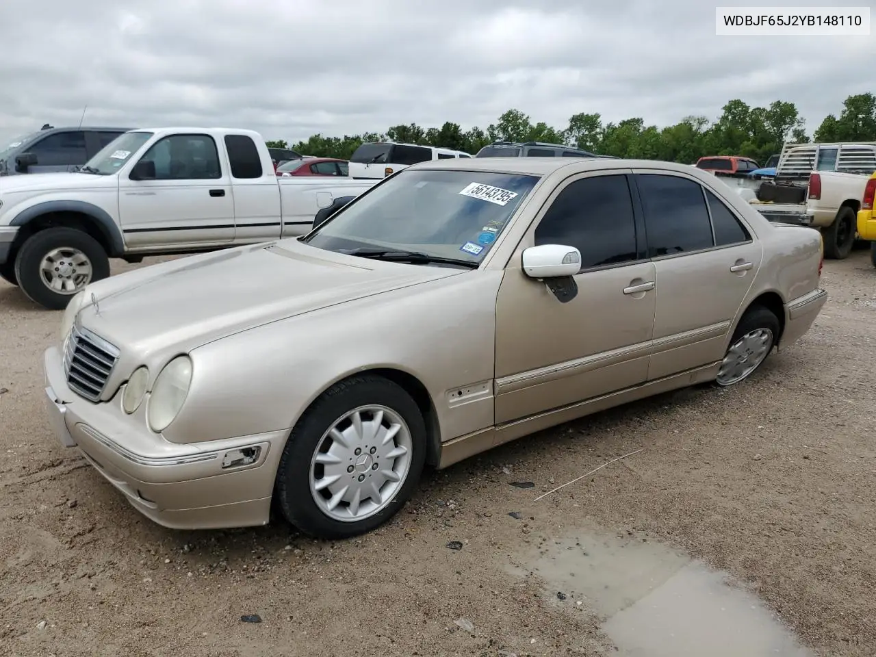 2000 Mercedes-Benz E 320 VIN: WDBJF65J2YB148110 Lot: 56143795