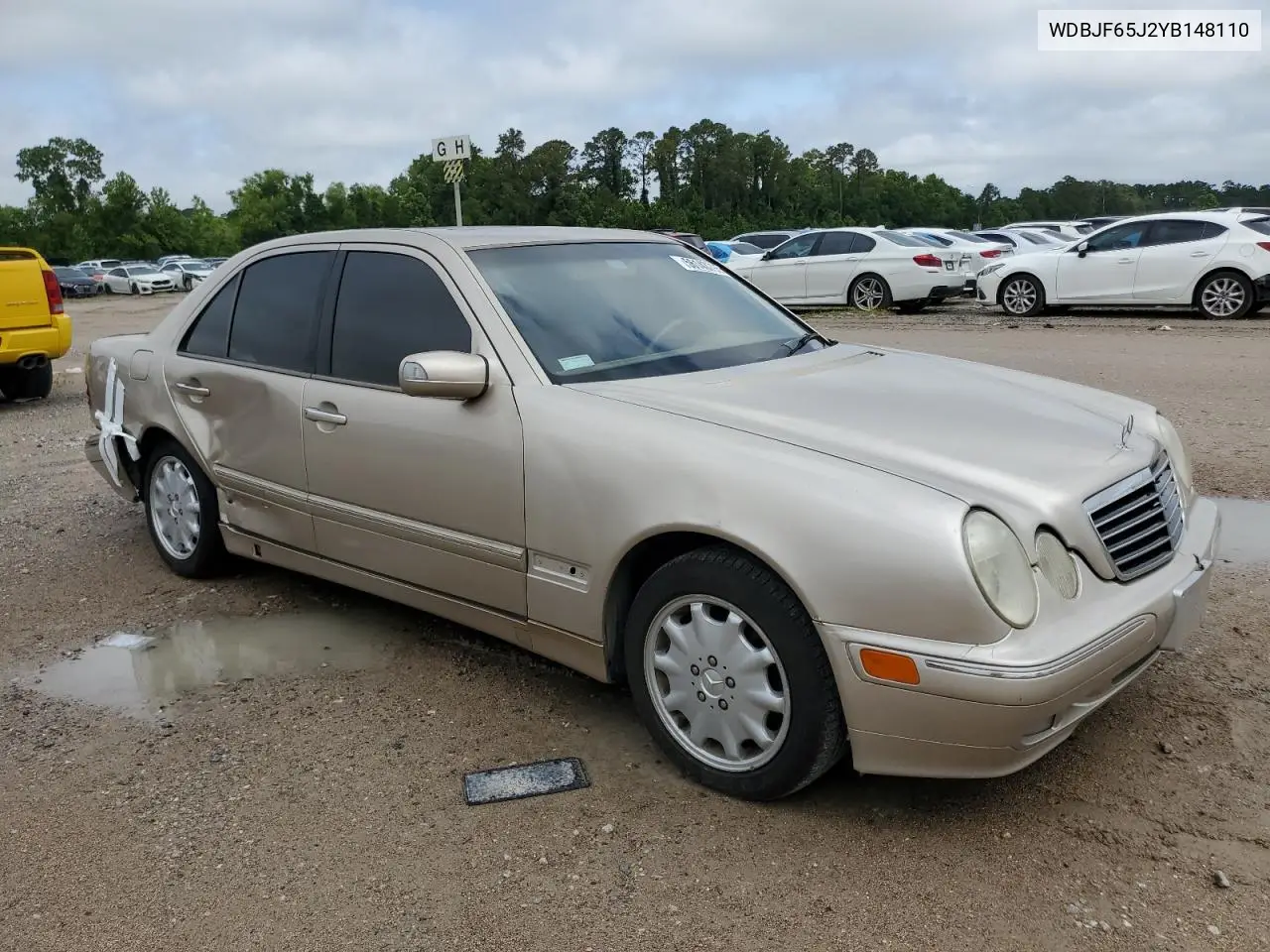 2000 Mercedes-Benz E 320 VIN: WDBJF65J2YB148110 Lot: 56143795