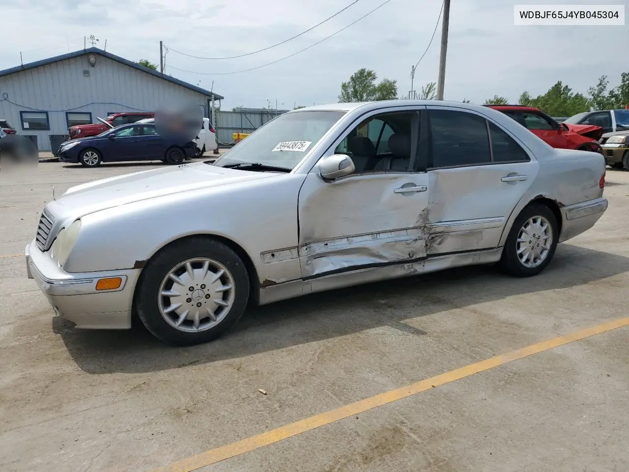 2000 Mercedes-Benz E 320 VIN: WDBJF65J4YB045304 Lot: 59443875