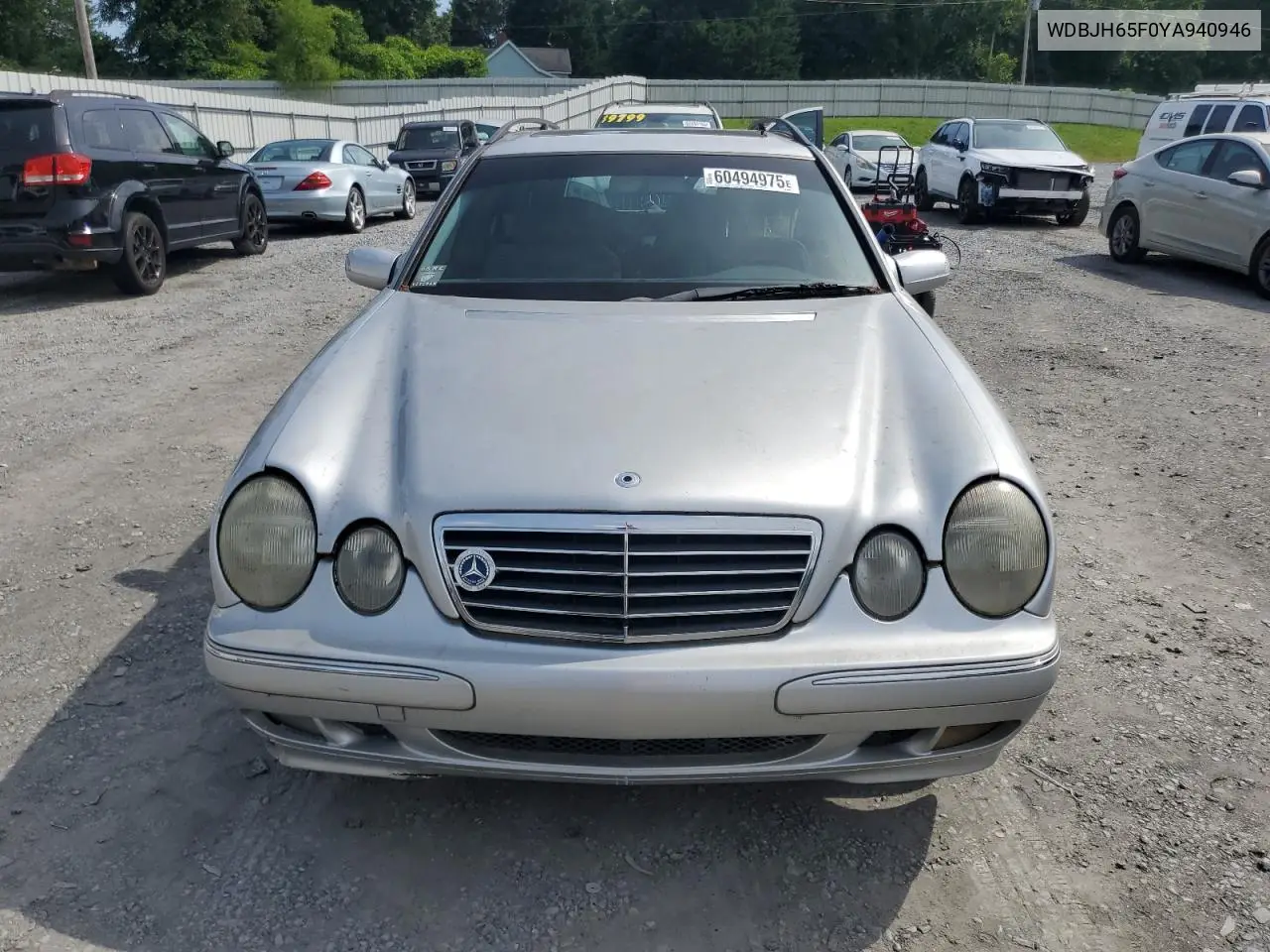 2000 Mercedes-Benz E 320 VIN: WDBJH65F0YA940946 Lot: 60494975