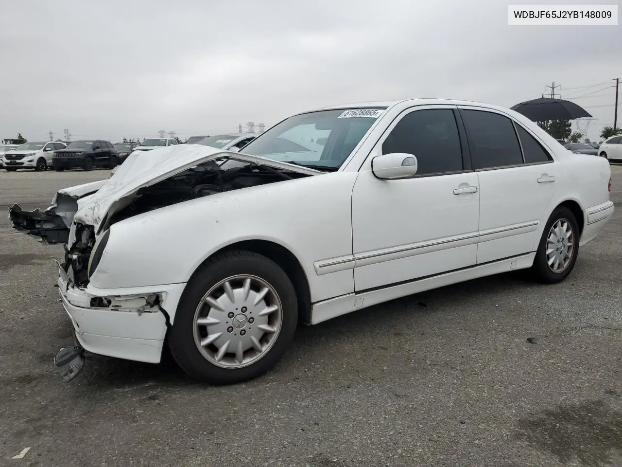2000 Mercedes-Benz E 320 VIN: WDBJF65J2YB148009 Lot: 61628865