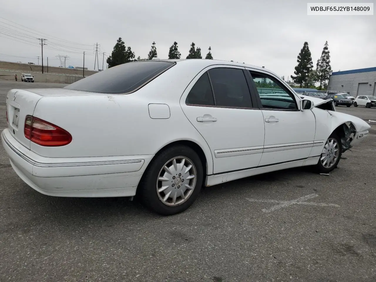 2000 Mercedes-Benz E 320 VIN: WDBJF65J2YB148009 Lot: 61628865