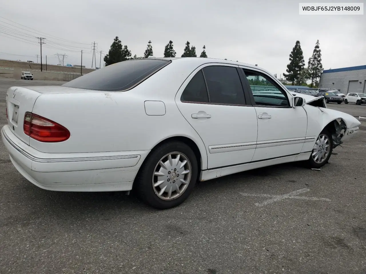 2000 Mercedes-Benz E 320 VIN: WDBJF65J2YB148009 Lot: 61628865