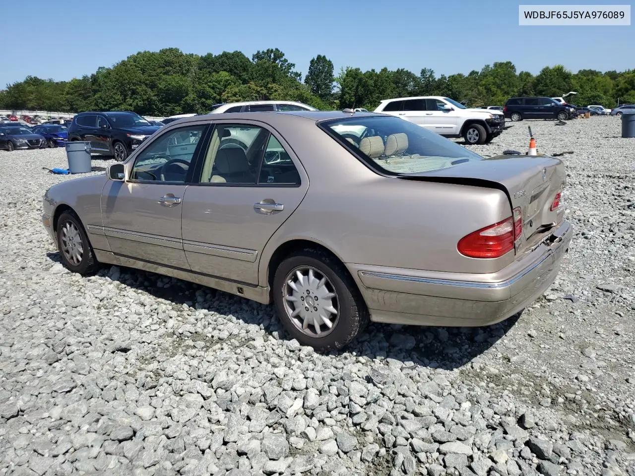 2000 Mercedes-Benz E 320 VIN: WDBJF65J5YA976089 Lot: 61727855