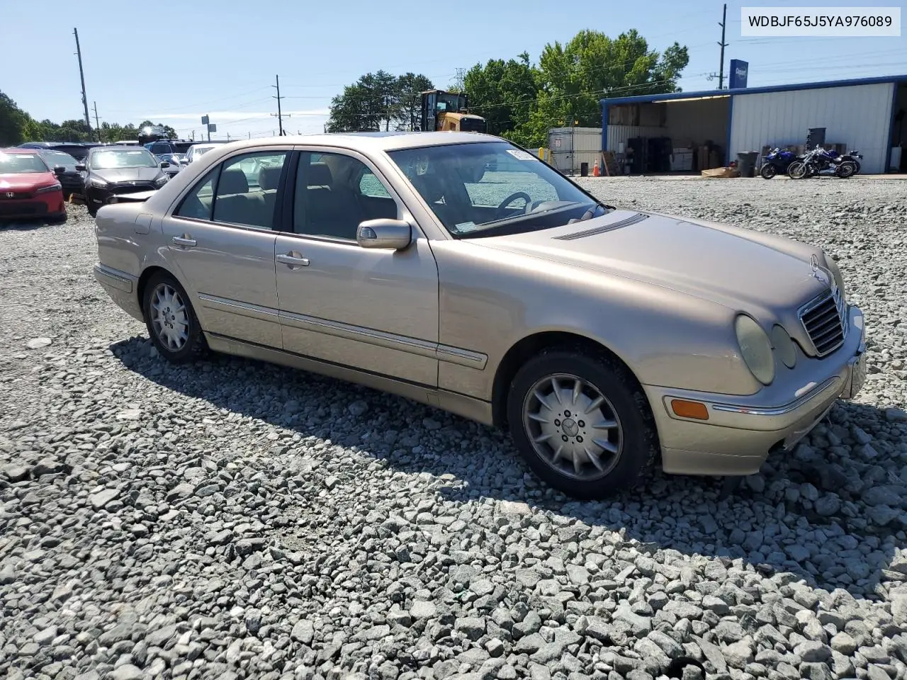 2000 Mercedes-Benz E 320 VIN: WDBJF65J5YA976089 Lot: 61727855