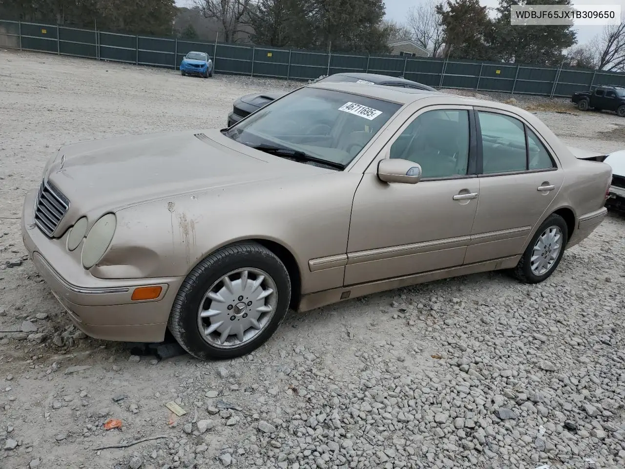 2001 Mercedes-Benz E 320 VIN: WDBJF65JX1B309650 Lot: 46711695