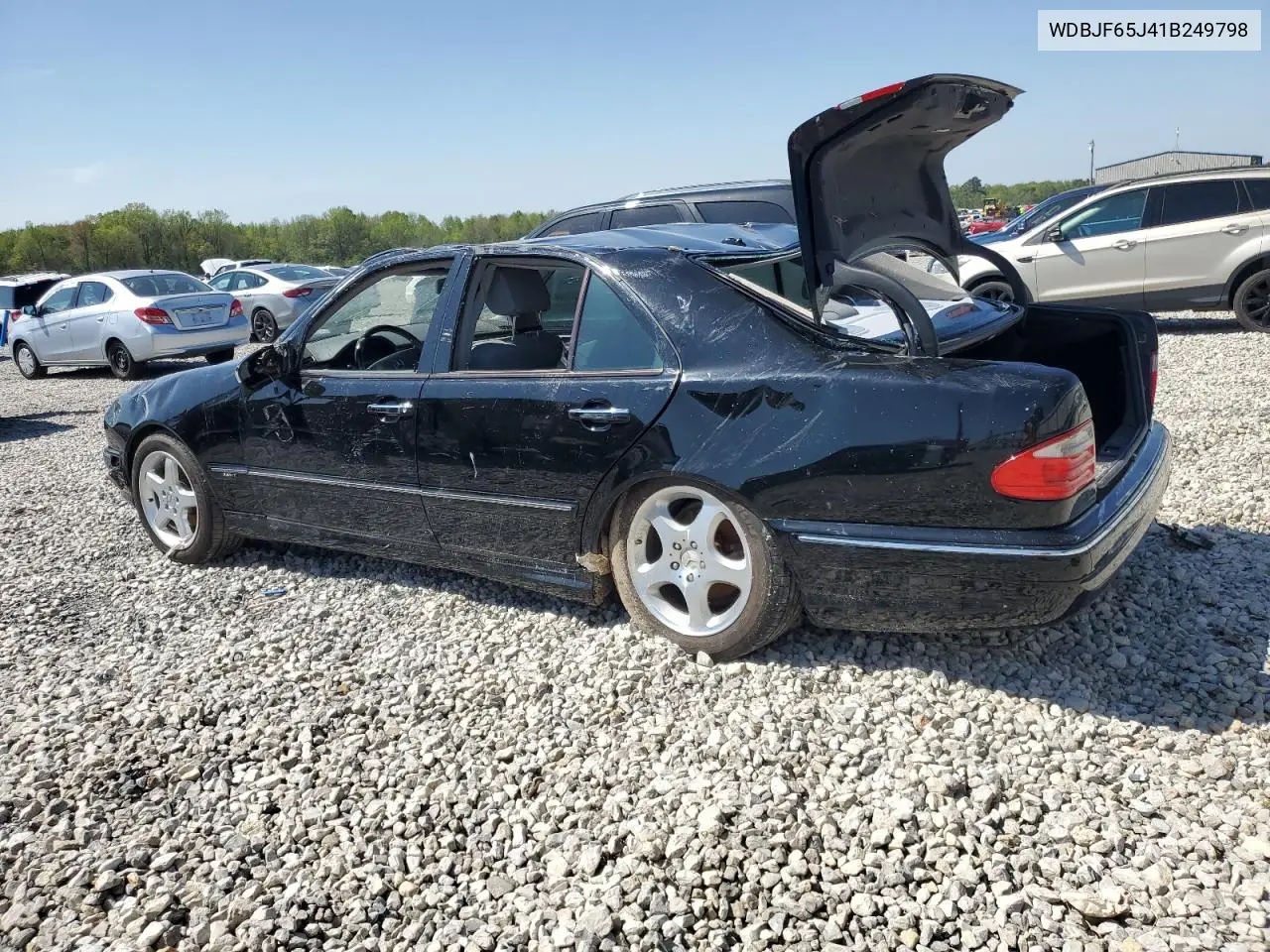 2001 Mercedes-Benz E 320 VIN: WDBJF65J41B249798 Lot: 52444935