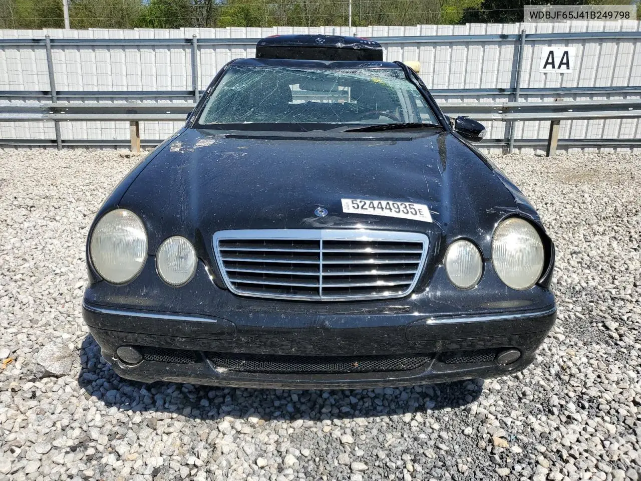 2001 Mercedes-Benz E 320 VIN: WDBJF65J41B249798 Lot: 52444935