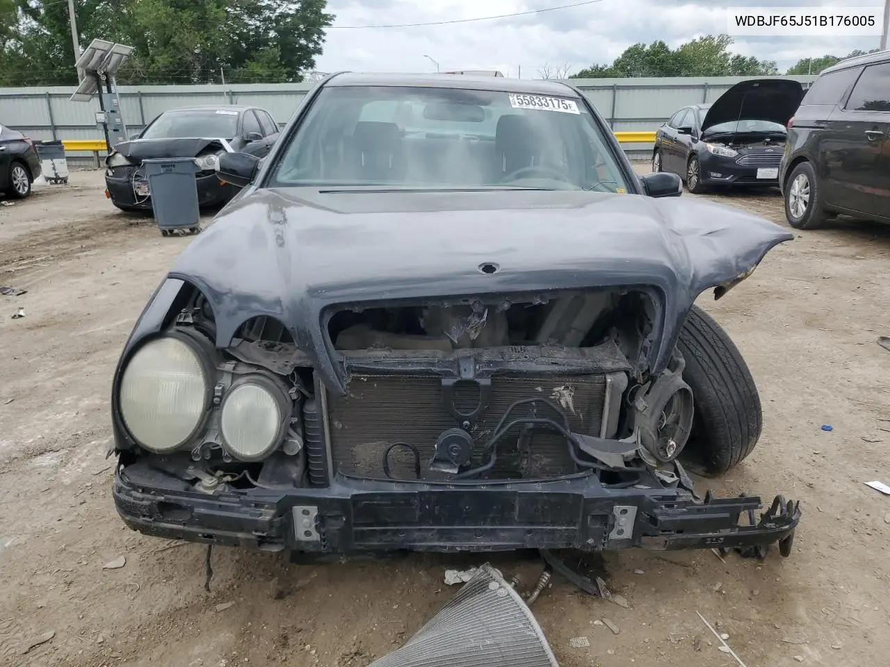 2001 Mercedes-Benz E 320 VIN: WDBJF65J51B176005 Lot: 55833175