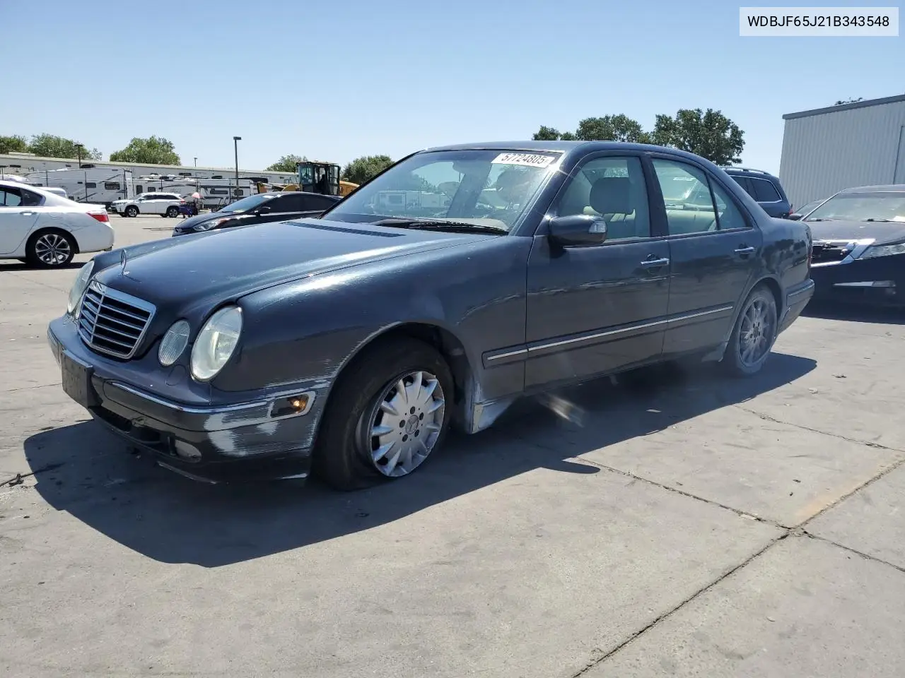 2001 Mercedes-Benz E 320 VIN: WDBJF65J21B343548 Lot: 57724805