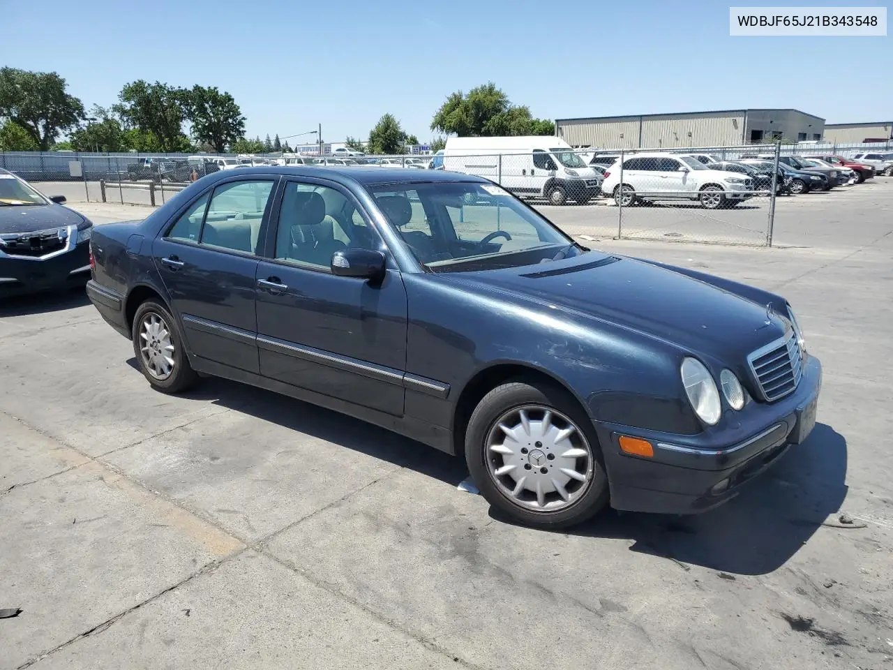 2001 Mercedes-Benz E 320 VIN: WDBJF65J21B343548 Lot: 57724805