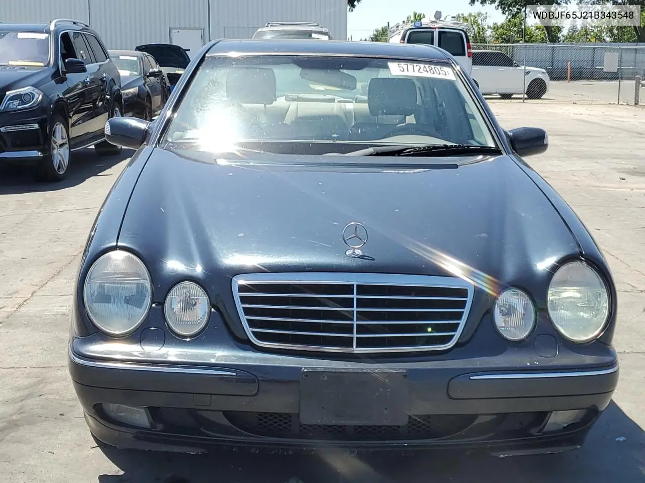 2001 Mercedes-Benz E 320 VIN: WDBJF65J21B343548 Lot: 57724805