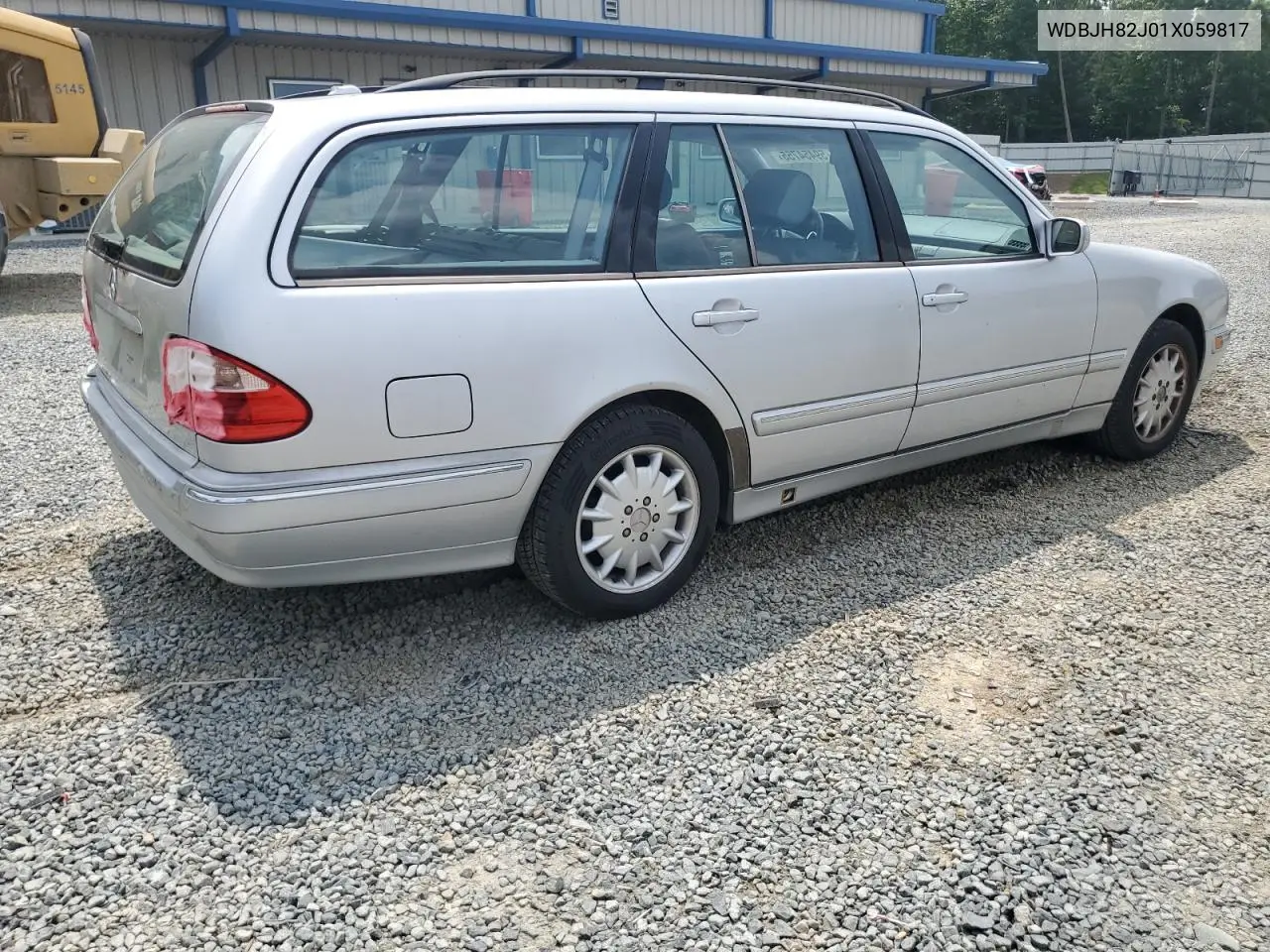 2001 Mercedes-Benz E 320 4Matic VIN: WDBJH82J01X059817 Lot: 59454755