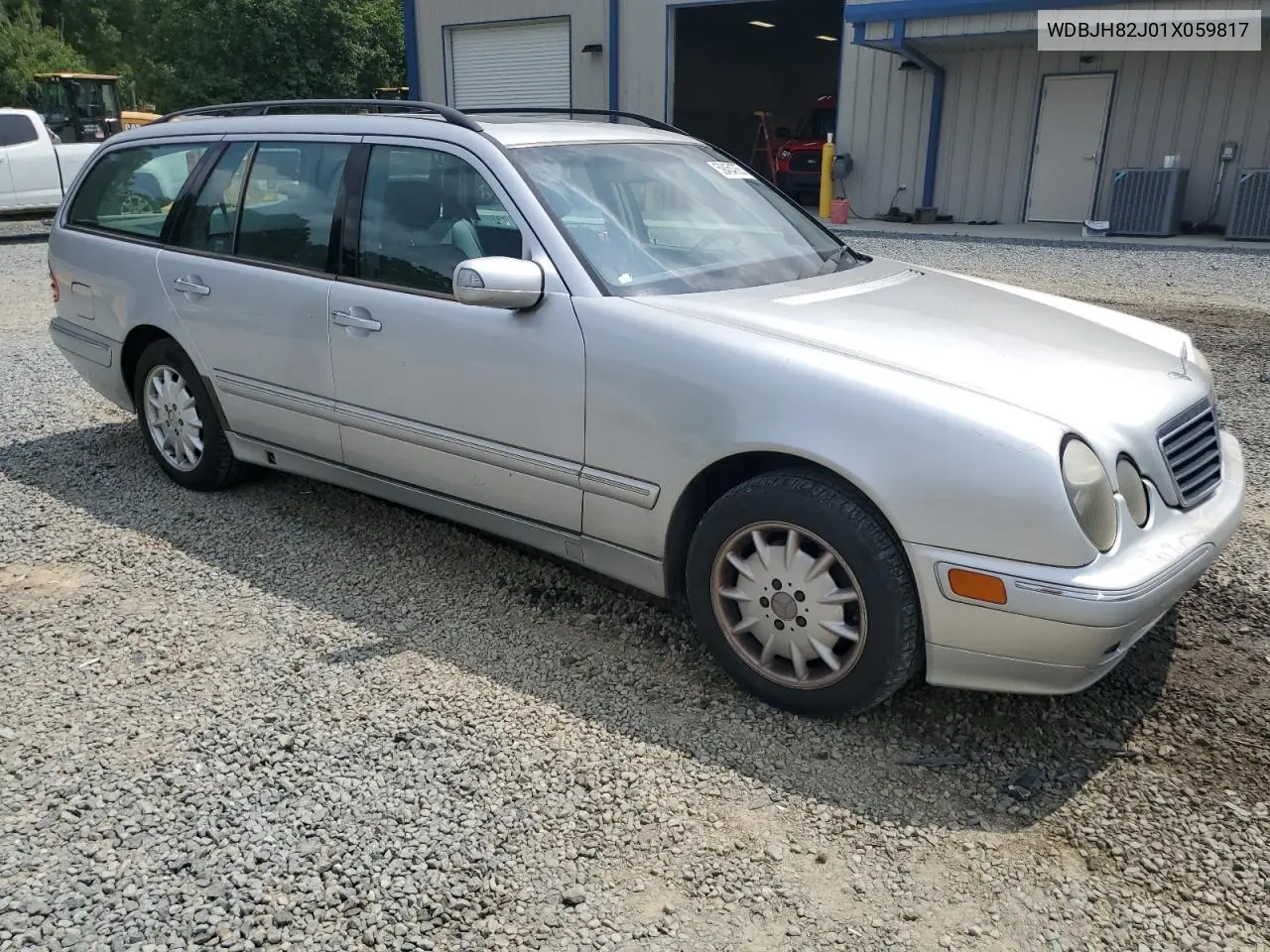 2001 Mercedes-Benz E 320 4Matic VIN: WDBJH82J01X059817 Lot: 59454755