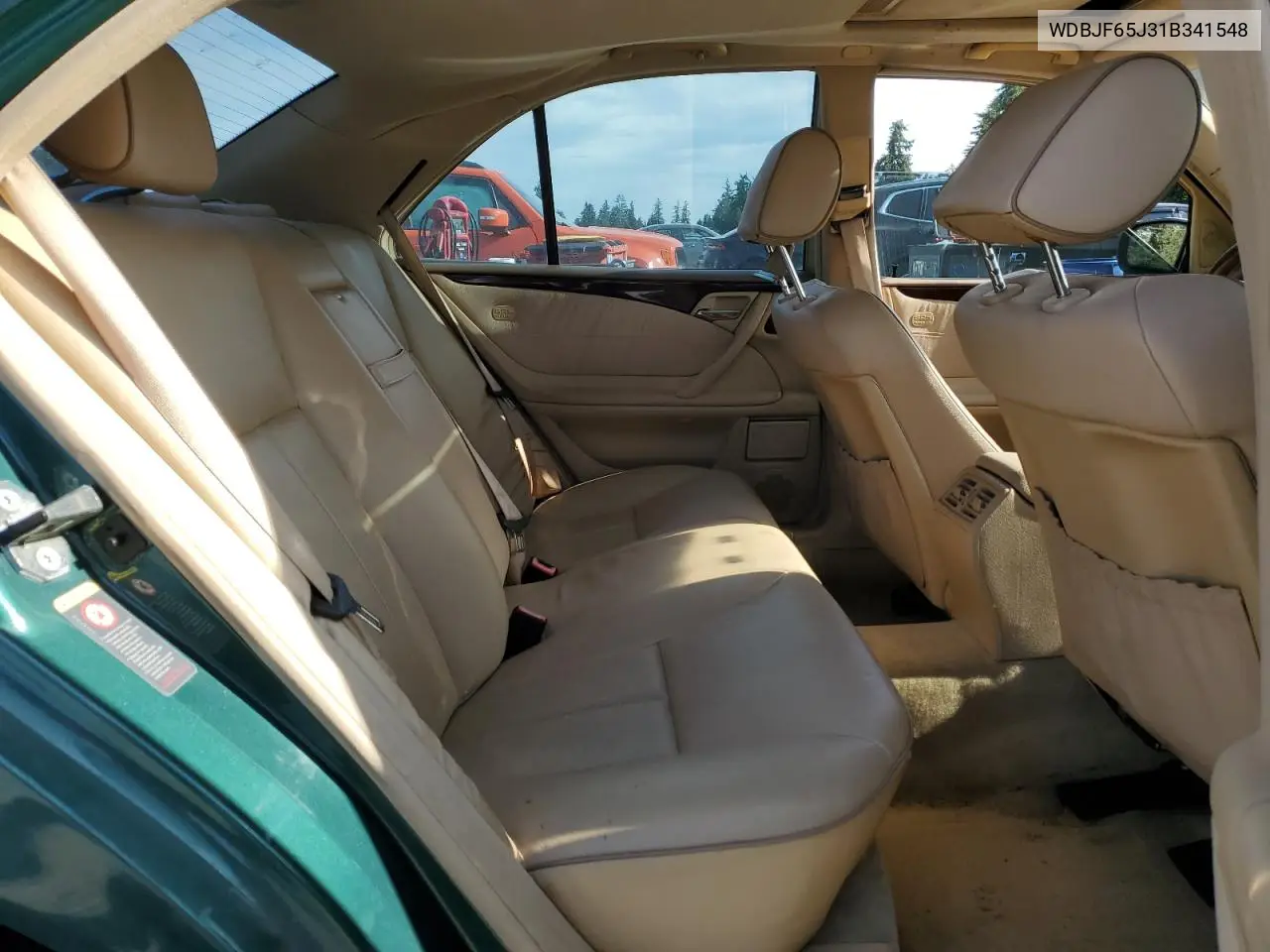 2001 Mercedes-Benz E 320 VIN: WDBJF65J31B341548 Lot: 61070775