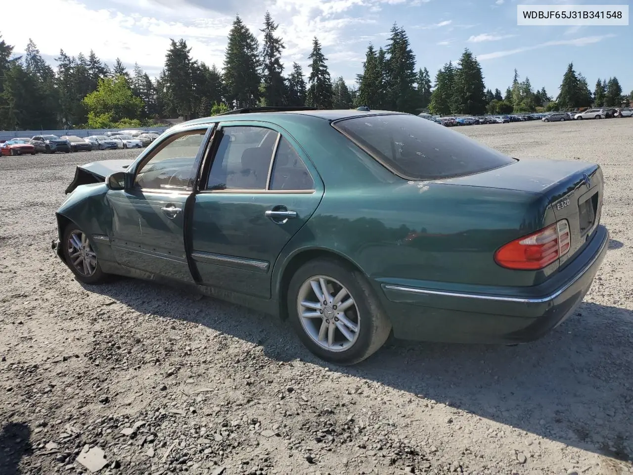 2001 Mercedes-Benz E 320 VIN: WDBJF65J31B341548 Lot: 61070775
