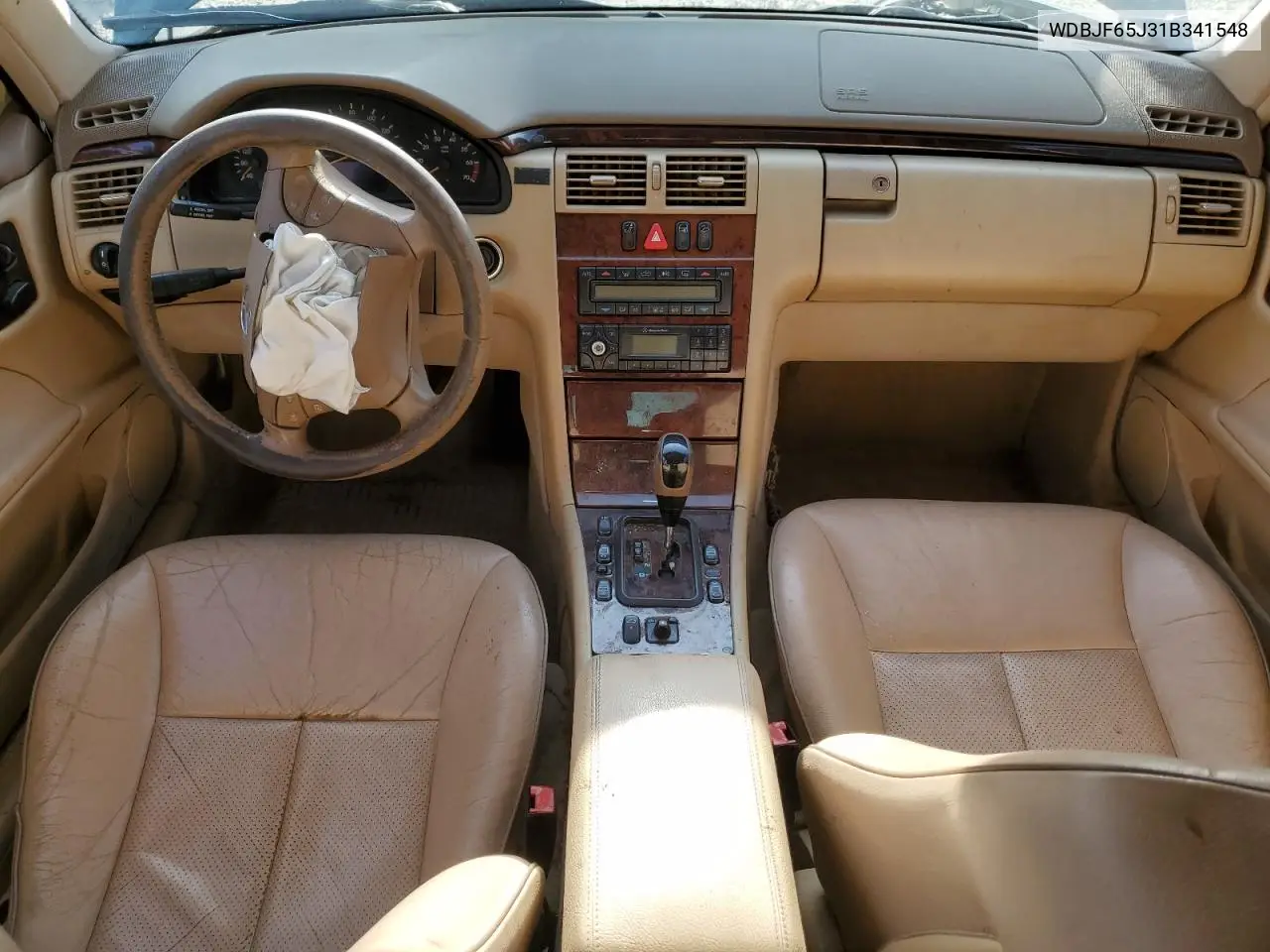 2001 Mercedes-Benz E 320 VIN: WDBJF65J31B341548 Lot: 61070775