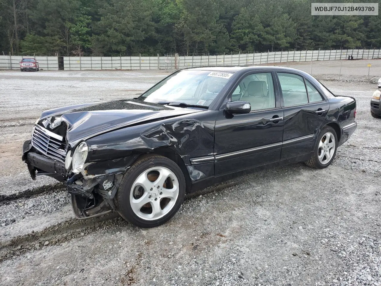 2002 Mercedes-Benz E 430 VIN: WDBJF70J12B493780 Lot: 56872855