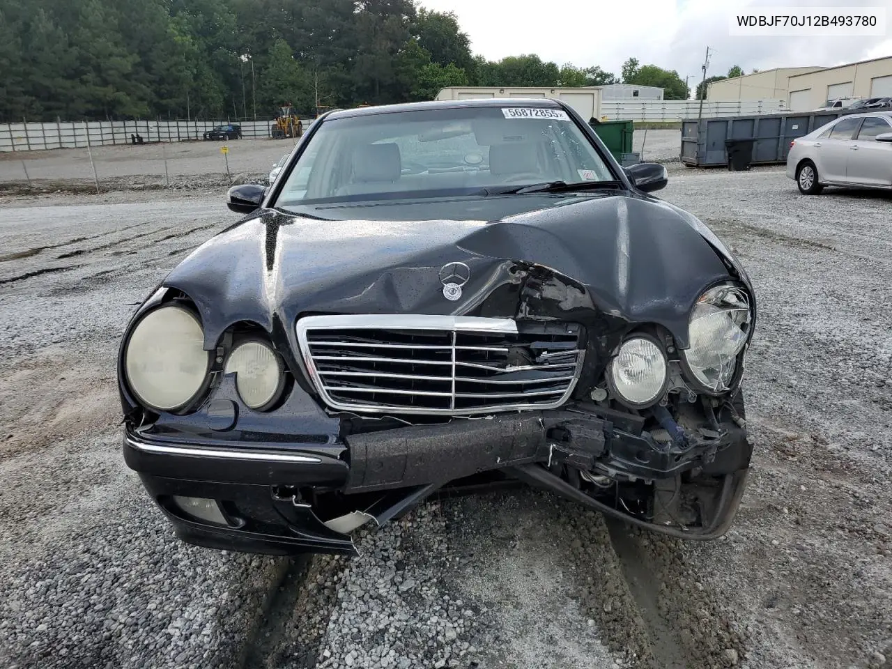 2002 Mercedes-Benz E 430 VIN: WDBJF70J12B493780 Lot: 56872855