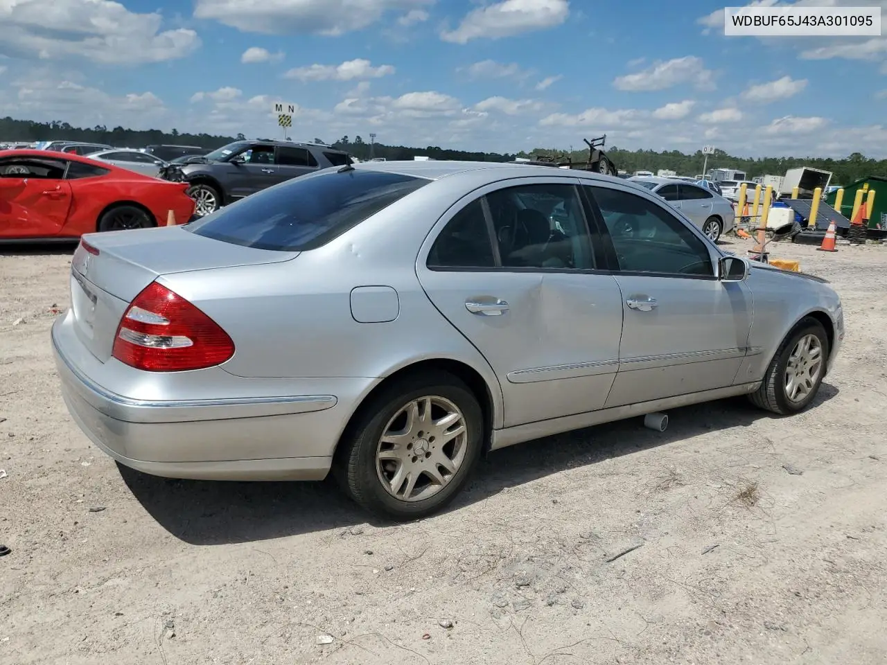 2003 Mercedes-Benz E 320 VIN: WDBUF65J43A301095 Lot: 56434605