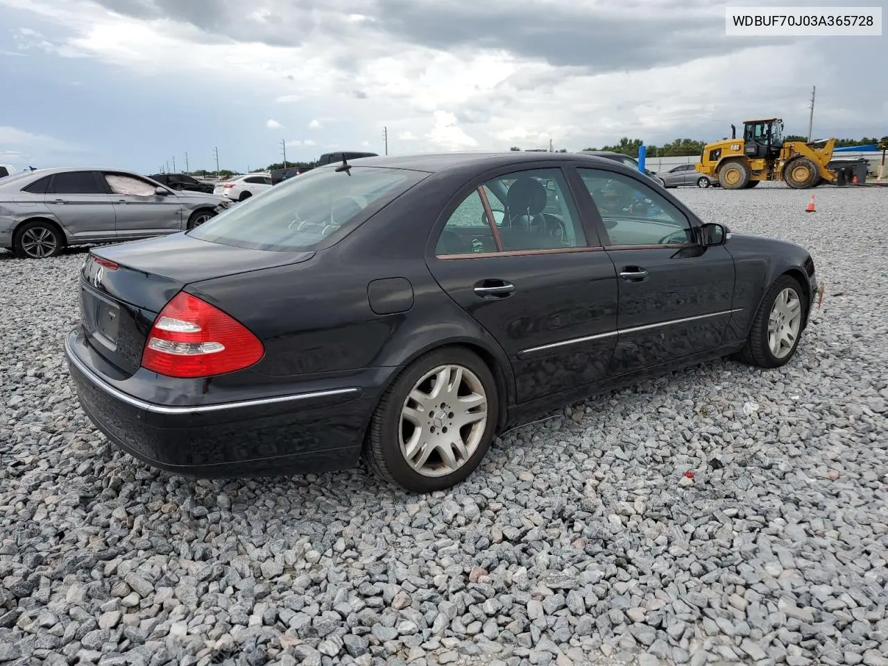 2003 Mercedes-Benz E 500 VIN: WDBUF70J03A365728 Lot: 65093625