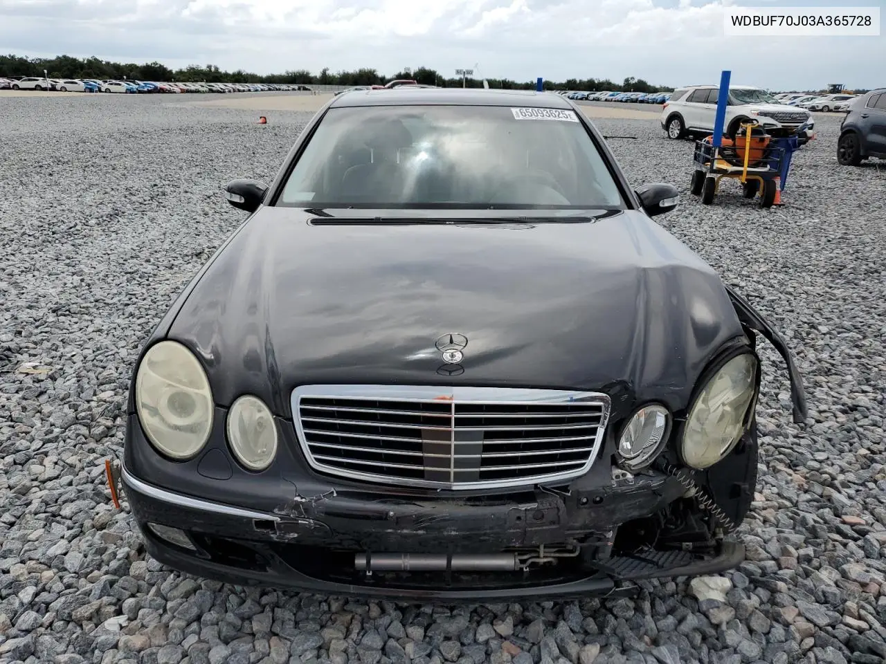 2003 Mercedes-Benz E 500 VIN: WDBUF70J03A365728 Lot: 65093625