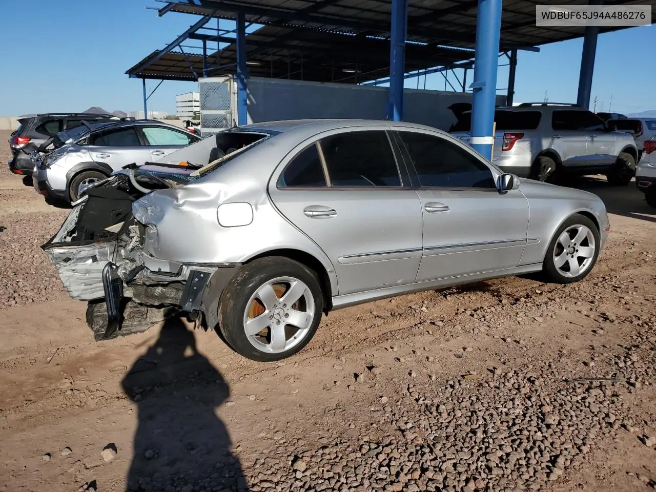 2004 Mercedes-Benz E 320 VIN: WDBUF65J94A486276 Lot: 49118485