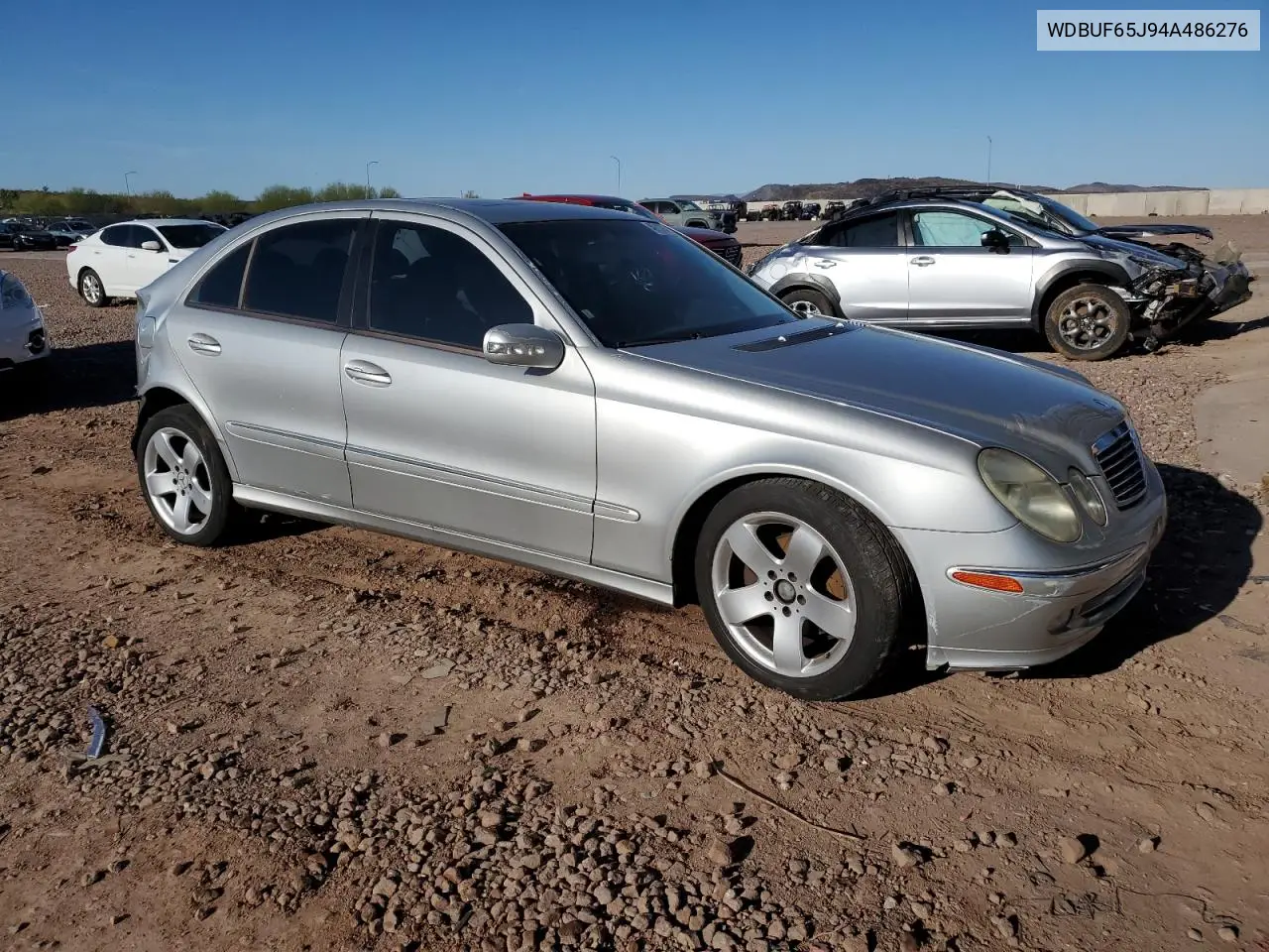 2004 Mercedes-Benz E 320 VIN: WDBUF65J94A486276 Lot: 49118485