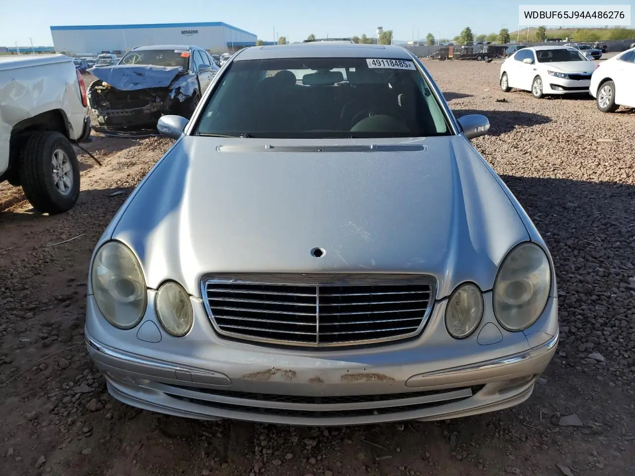 2004 Mercedes-Benz E 320 VIN: WDBUF65J94A486276 Lot: 49118485